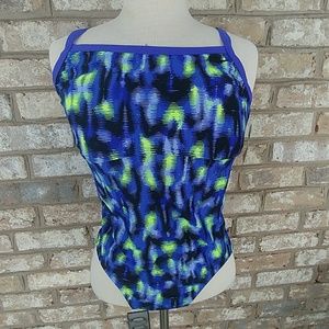 Nike, Multicolor Bathing Suit, Sz L